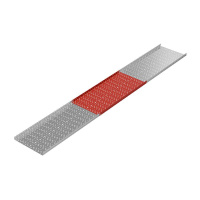 Лоток листовой перфорированный 600х50 L2000 1.5мм "Стандарт ПЛЮС" LPEplus50-600-1.5-2000 INOX304 КМ PL5235