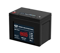 Аккумулятор тяговый лодочный 12В 75А.ч  MB75-12 