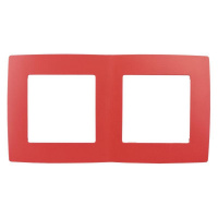 Рамка 2-м 12-5002-23 красн. ЭРА Б0019397