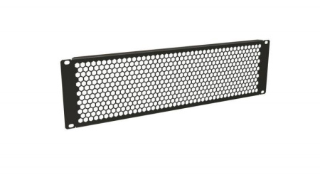 Фальш-панель перфорированная на 3U (RAL 9005) BPD-3-RAL9005 черн.  483499