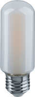 Лампа светодиодная филаментная 14 440 NLL-F-T39-7-230-4K-E27-FR FILAMENT матовая E27 176-264В 110мм Navigator 14440