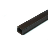 Кабель-канал 12х12 L2000 с двойн. замком пластик венге  КК-4812012-200