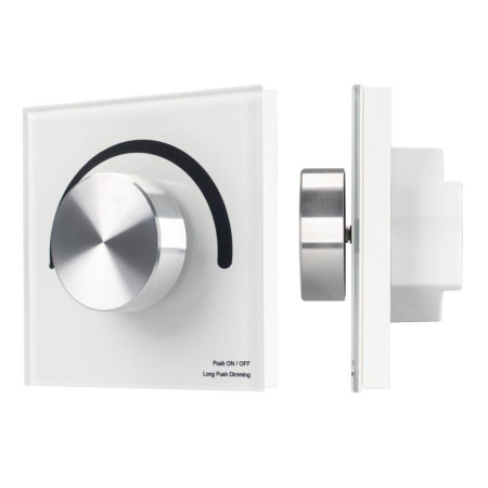 Панель SMART-P1-DIM-G-IN White (3В Rotary 2.4G) (IP20 пластик)  033752