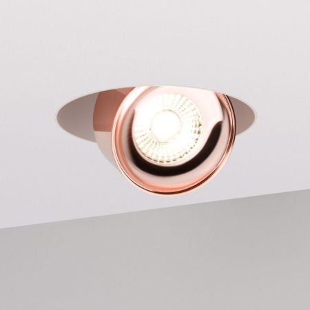 Светильник светодиодный SP-PLURIO-BUILT-TRIMLESS-R160-9W Day4000 WH-COP 36deg 230В IP20 металл  038069
