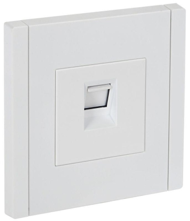 Розетка компьютерная RJ45 кат.5E FORTE&PIANO FP232 бел.  FP-K10-1-K01