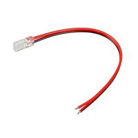 Коннектор COB-MONO-5mm-2pin-STW-L150 Лента-Провод  042066 Коннектор COB-MONO-5mm-2pin-STW-L150 Лента-Провод  042066