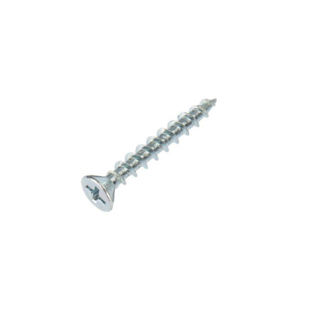 Саморез оконный острый 4.1х30 бел. цинк (уп.500шт)  KR-01-3721-003