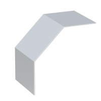 Крышка для угла вертикального внешн. лестн. 90град. 100х800 2мм усилен. HDZ  kvoltp90100800-2-HDZ