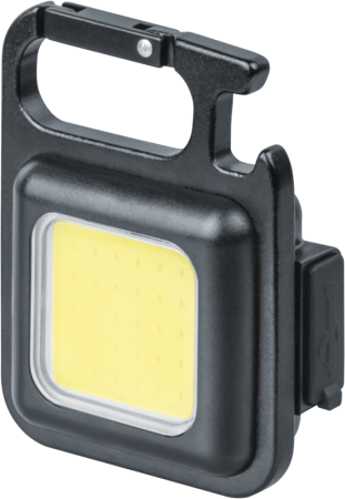 Фонарь-брелок 93 820 NPT-KC09-ACCU 1COB 5Вт li-pol 0.4А.ч алюм.  93820