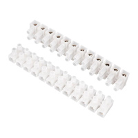 Колодка клеммная винтовая KВ-35 10-35 ток 80А пoлиэтилен бел. (уп.10шт)  07-5035