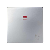 Клавиша с пиктограммой "лампа" для 75160-39 82/82Nature алюм. 82016-33