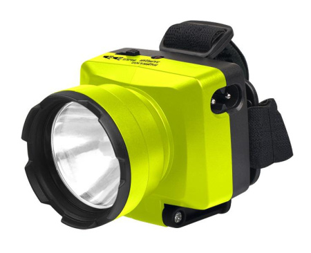 Фонарь аккумуляторный налобный AccuFH7-L3W-gn 1LED 3Вт IP20 140лм 2 режима: 100проц. 60мин/50проц. 240мин аккум. 0.9А.ч регулир. угол наклона зел.  2857668