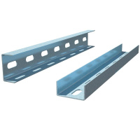 Профиль 23х35 L2500 сталь 1.5мм P23-35-1.5-2500 RAL 9010 швеллер КМ LO1434