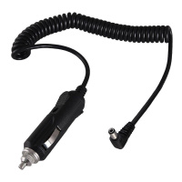 Автозарядка с индикатором (разъем 1.4х3.4) (АЗУ) шнур спираль 1.5м  16-0235