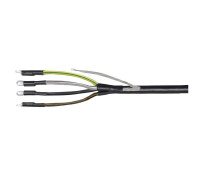 Муфта концевая ПКВтпбэ 4х70/120 с болт. наконечн.; пайка ПВХ/СПЭ изоляция 1кВ  UZM-XLBK1-VN4-70120SP