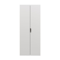 Дверь двойная сплошная IT-CQE 2200х600 RAL7035  RGITCPED2260