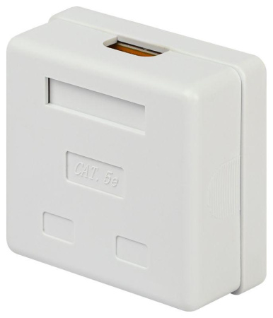 Розетка компьютерная 2-м RJ45 кат.5E неэкранир.  Б0056902