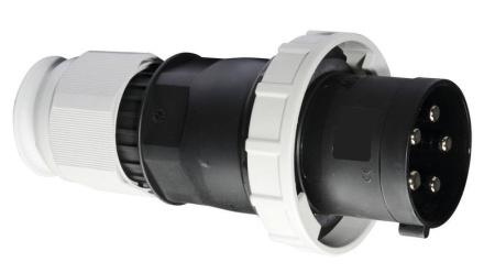 Вилка кабельная 32А 5п 3P+N+PE 5ч 690В IP67  210015