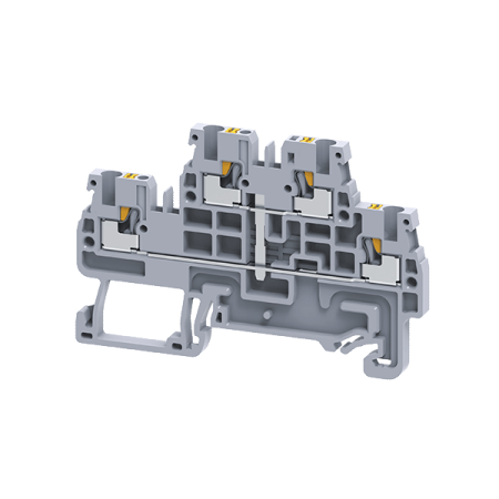 Клемма 2х-ярусная push-in OptiClip CPDL-2.5-2L-I-S сер.  331864