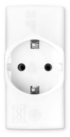 Разветвитель 3-м с заземл. 16А IP20 BU-PS3TG-W бел.  352738