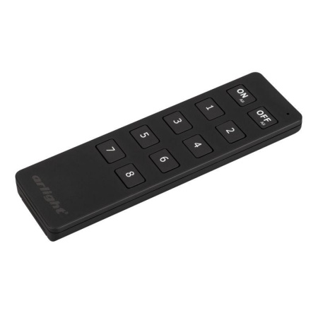 Пульт SMART-R8-DIM 8 зон. 2.4G IP20 пластик  023029