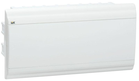 Бокс ЩРВ-П-18 мод. встраив. пластик IP41 PRIME бел. дверь  MKP82-V-18-WD-41-10