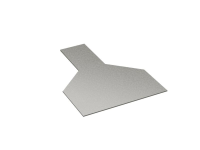 Крышка на переходник центральный 900/750 стеклопластик  GLC09075R