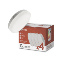 Лампа светодиодная LED-GX53-VC 4PACK 10Вт 4000К нейтр. бел. 950лм 230В (уп.4шт)  4690612052946