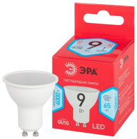 Лампа светодиодная RED LINE LED MR16-9W-840-GU10 R 9Вт MR16 софит 4000К нейтр. бел. GU10  Б0050692