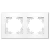 Рамка 2-м Афина универс. бел.  A0044