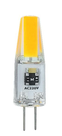 Лампа светодиодная PLED-G4 COB 3Вт капсульная 3000К тепл. бел. G4 240лм 220В  2857446