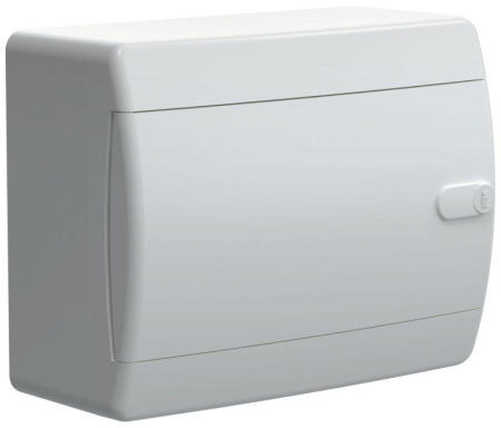Корпус пластиковый ЩРН-П-8 IP41 бел. дверь UNION Compact  UIC-KP13-N-08-41-K01