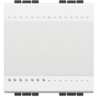 Переключатель промежуточный 1-кл. 2мод. СП LivingLight 16А IP20 механич. клеммы бел. Leg BTC N4004M2N