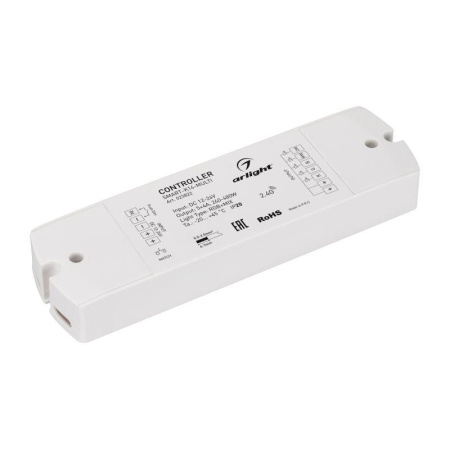 Контроллер SMART-K14-MULTI (12-24В 5х4А RGB-MIX 2.4G) (IP20 пластик)  023822