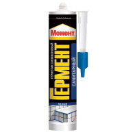 Герметик силиконовый санитарный " ГЕРМЕНТ" 280мл бел.  Б0022958