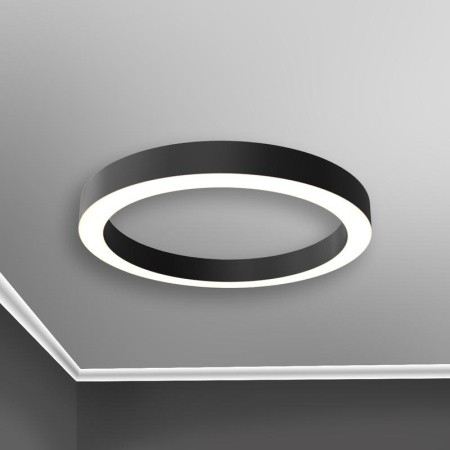 Светильник светодиодный RVE-LBX-HOLE-RING-1200-N 96Вт 4000К 1200х1200х100мм накладной шир. рассеив.=80мм бел.  RVE00001287