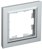 Рамка 1-м BRITE РУ-1-БрА алюм.  BR-M12-K47