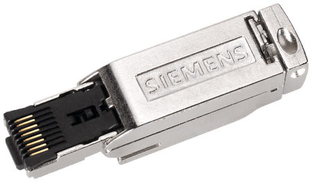 Соединитель штекерный SIMATIC NET IE FC RJ45 PLUG 180 4х2 RJ45 в метал. корпусе SIEMENS 6GK19011BB112AA0