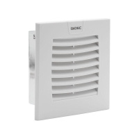 Решетка вентиляционная с фильтром ЭМС 120х120мм IP54  R5MCF12