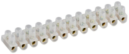 Колодка клеммная ЗВИ-20 4-10кв.мм 12пар  UZV10-020-010-K01-10-G