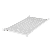 Полка стационарная 19дюйм 437х860мм для шкафа и стойки Г=1000мм сер.  -SHFC-860F-GY