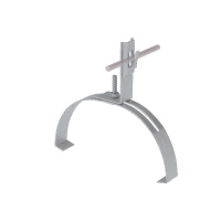 Держатель зажимной DFKZ-D5-8 для фигурного конька для прутка d5-8мм сталь КМ MA0429