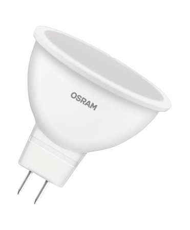 Лампа светодиодная LED STAR MR16 35110 4W/830 230V GU5.3 300лм 4Вт (замена 35Вт) 3000К тепл. бел. GU5.3 MR16 220-240В прозр. пласт. OSRAM 4058075481107