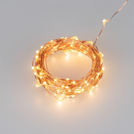 Гирлянда светодиодная ARD-DEW-HOME-10000-100LED-LIVE Warm3000 5V USB ПДУ Ardecoled IP20 Ardecoled 048708