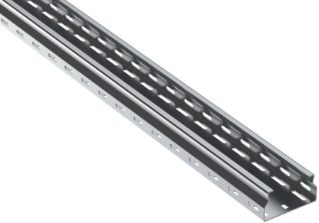 Лоток листовой перфорированный ESCA 7 50х100 L3000 сталь 2.0мм  CLP10-050-100-200-3