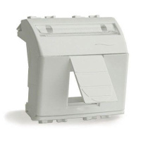 Адаптер для информационных разъемов 2мод. R&M BRAVA бел.  76612B