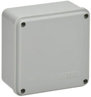 Коробка распаячная ОП 100х100х50 IP44 КМ41259 сер.  UKO11-100-100-050-K41-44S Коробка распаячная ОП 100х100х50 IP44 КМ41259 сер.  UKO11-100-100-050-K41-44S