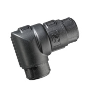 Разъем AMP CI нейлон 6 CI08-90-AS2 d8мм угол 90 2 вывода черн.  7TCA298010R0152