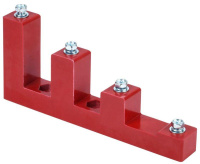 Изолятор ступенчатый ИСв4-30 (М8) силовой с болтом  YIS11-4-30-8-B