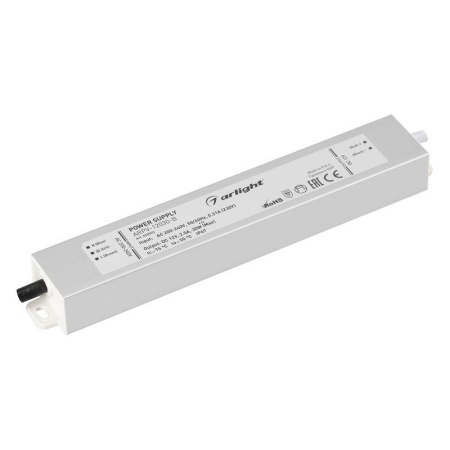 Блок питания ARPV-12030-B 12В 2.5А 30Вт IP67 метал. 3 года  020003